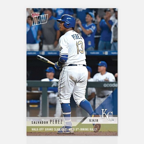 2018 Topps Now 728 Salvador Perez
