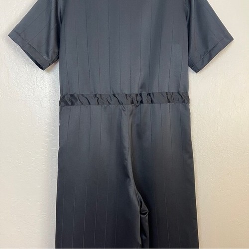 Traje de vuelo JORDAN para mujer talla S negro (herencia) patrimonio manga corta pierna ancha satinado - Imagen 8 de 13