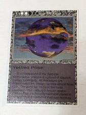 Planet Vektrea Prime T5 Galactic Empires Card Game 1994 Companion