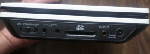 Toshiba SDP74SWB Portable DVD Player With Remote Control SE-R0367 White - Parts - Picture 8 of 9