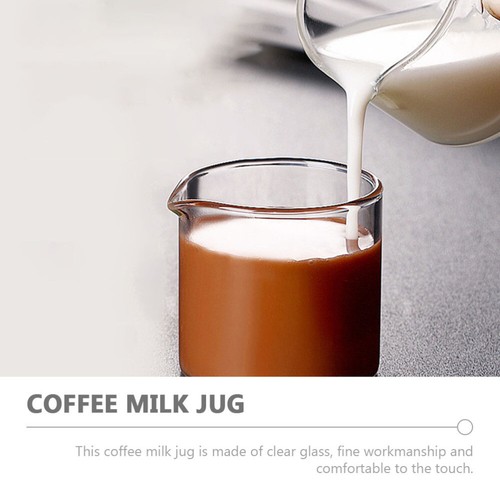 4 Pcs acheter Milchbecher Aus Glas Kleiner Milchkrug Sahnekännchen Baby Arbeit
