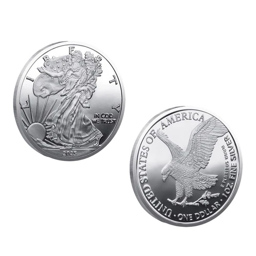 Barra de metal plateado APMEX I TRÓY QUNCEAB9 FINA 1 OZ APMEX para coleccionar - Imagen 4 de 4