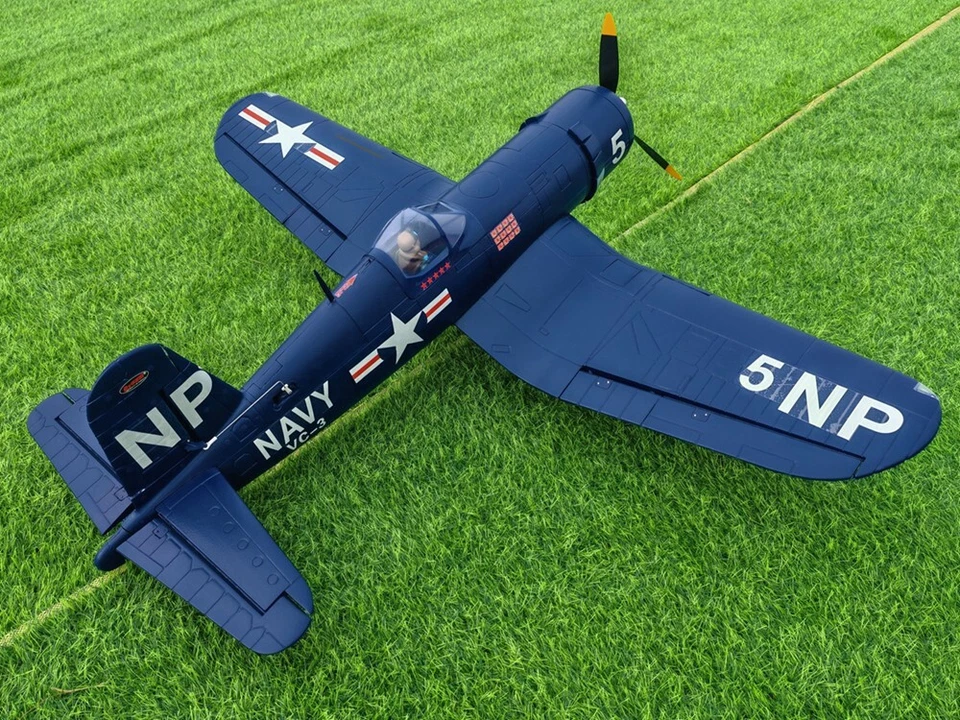 Dynam F4U Corsair V2 4S RC Warbird Plane 1300mm w/ Flaps - Image 2 of 4