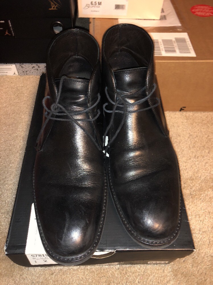 To Boot New York Men's Black leather high top boot To Boot New York Men's Black leather high top York boot edf786