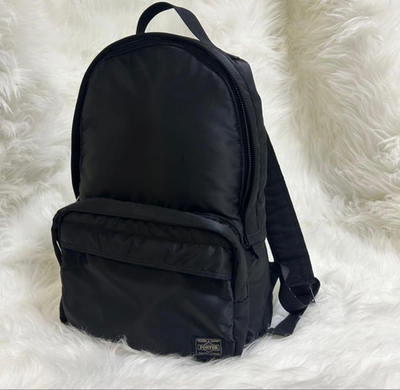 #ad PORTER Tanker Backpack Rucksack Black Nylon Yoshida Japan Used $277.99
