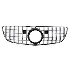 Sport Kühlergrill Chrom Schwarz Kamera passend für Mercedes GLS X166 Facelift Sport Kühlergrill Chrom Schwarz Kamera passend für Mercedes GLS X166 Facelift