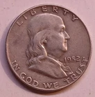 1952 D  Franklin Half Dollars  Silver.