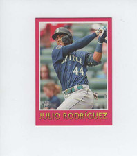 2024 Topps Heritage - 1975 Baseball Sensations Julio Rodriguez #75BS-19