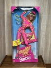 Vintage Workin Out Barbie Doll w/Cassette Mattel #17317 NIB 1996