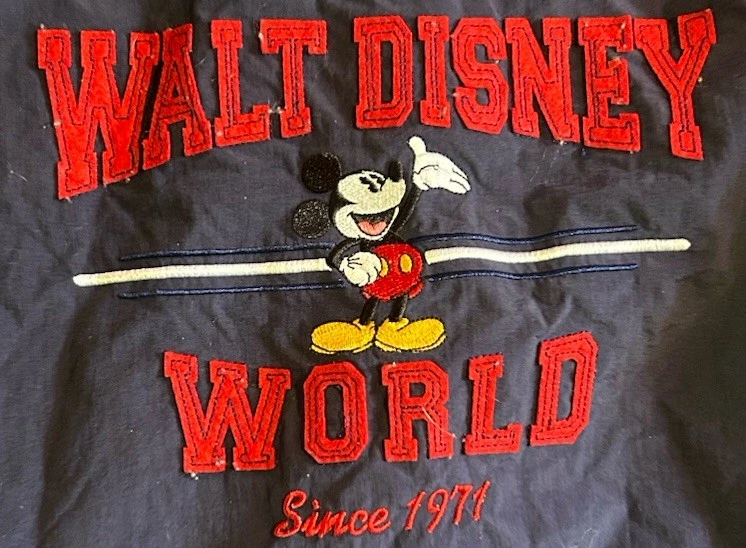 Chaqueta con Capucha con Cremallera Vintage Walt Disney World Niños Talla Grande Foto 4 de 4