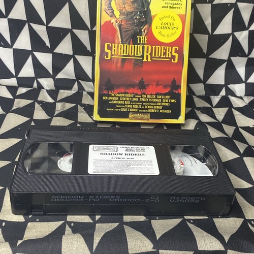 The Shadow Riders (VHS, 1991) Tom Selleck Sam Elliot - Tested - Picture 7 of 8