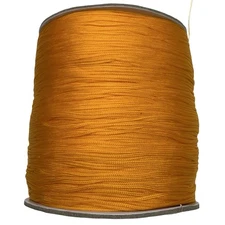 100 yds Silk Cord - Light Orange - size A (0.8mm Diameter)