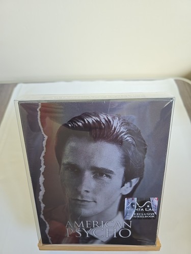 AMERICAN PSYCHO - MANTA LAB DOUBLE LENTICULAR (A) 4K + BLU RAY STEELBOOK - NEW - Picture 19 of 20