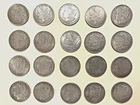 Lot of 20 Morgan Silver Dollars, 1880-1889, very good to excellent condition.