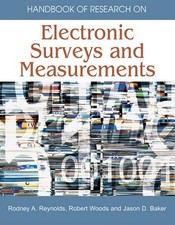 Handbook of Research on Electronic Surveys and Measurements (English) Hardcover 