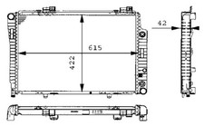 Motorkühler Wasserkühler MAHLE CR 248 000S für MERCEDES S202 W202 KLASSE SLK 200 Motorkühler Wasserkühler MAHLE CR 248 000S für MERCEDES S202 W202 KLASSE SLK 200