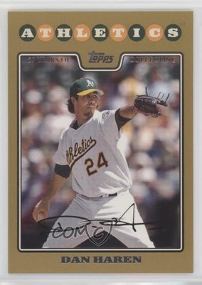 2008 Topps Gold Border 559/2008 Dan Haren #245 0o6v