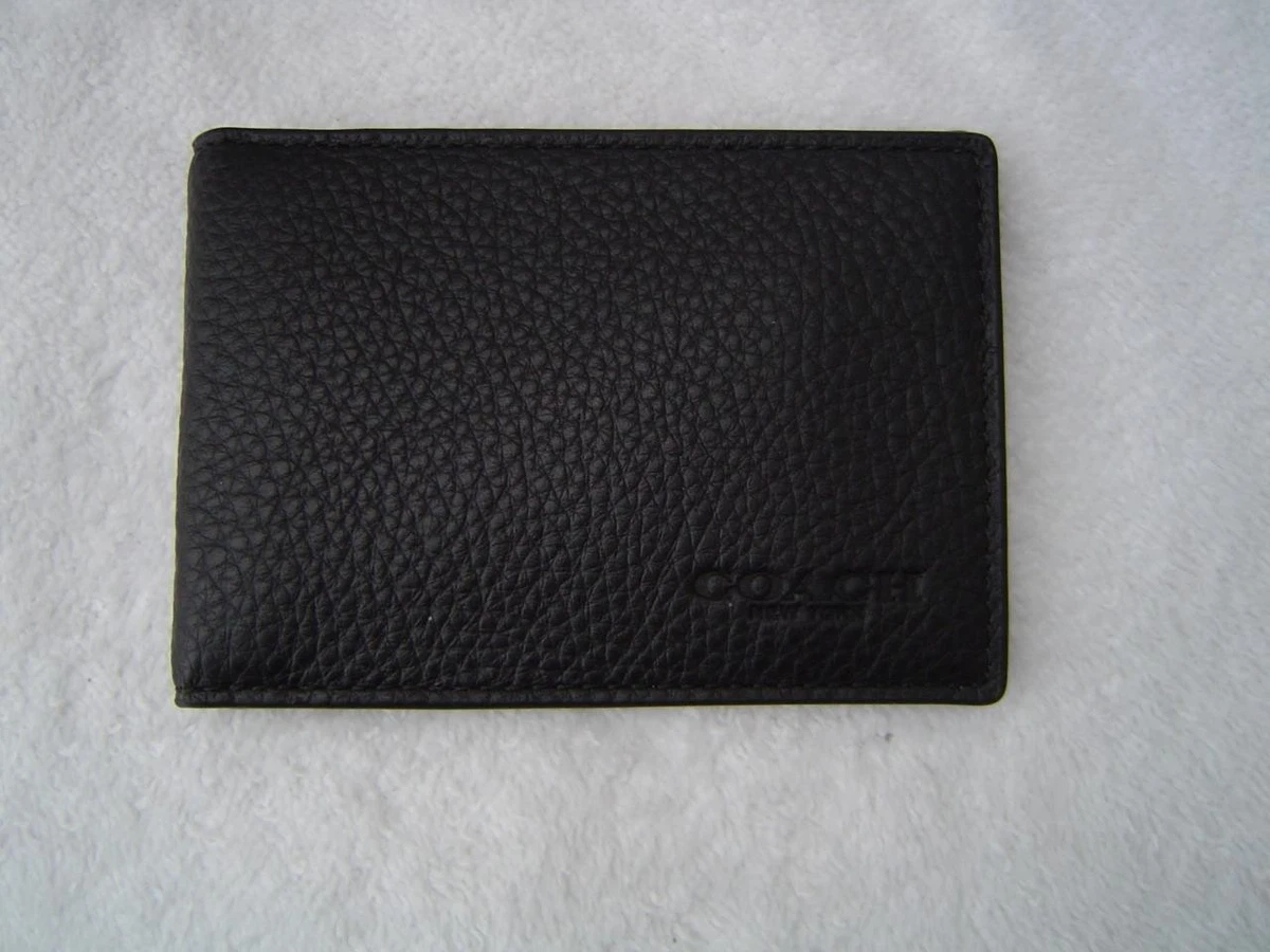 Coach Black Wallets for Men for sale | eBay