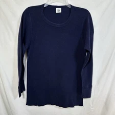 Vintage Duofold Large Long Sleeve Baselayer Shirt Top Cotton Skiing Hiking L USA