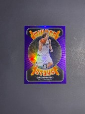 2021-22 Donruss Optic Dirk Nowitzki Winner Stays Purple Prizm Card #20