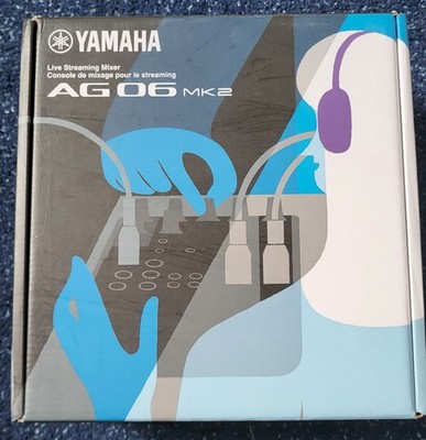 Yamaha AG06 MK2 Live Streaming Mixer   Audio Interface mit USB