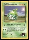 Pokemon Tcg Erika's Bulbasaur #39 Pokemon Gym Challenge MP
