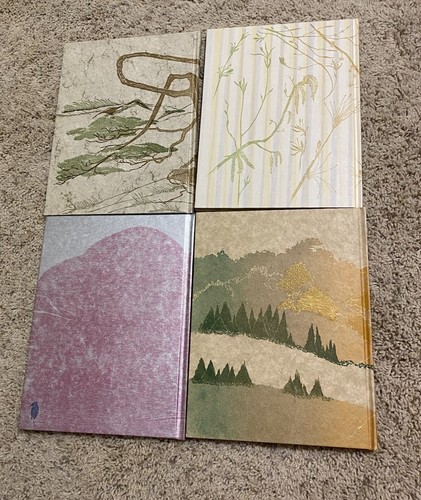 Set Of 4 Gwen Frostic Hardcover Poetry Illustration Block Art Books NEW - Picture 2 of 2
