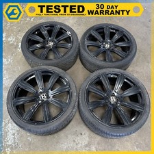 05-12 Bentley Continentl Gt Gtc Flying Spur Wheel Set 22 Inch Rim With Tire Oem 05-12 Bentley Continentl Gt Gtc Flying Spur Wheel Set 22 Inch Rim With Tire Oem