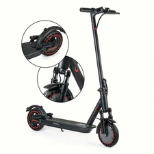 Foldable E-Scooter 25MPH with Dual Shocks - Top Choice for Adult Birthday & Xmas