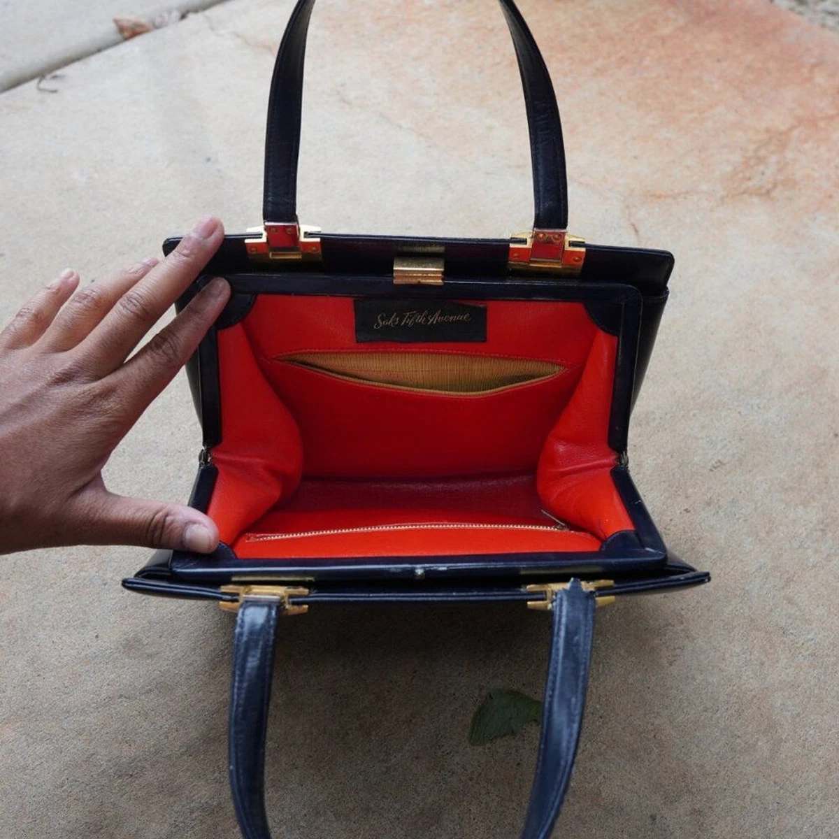 60s USヴィンテージ　SaksFifthAvenue 千鳥　ハンチング　7 Saks Fifth Avenue Original 1960s Vintage Change Purses for sale | eBay