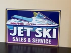 Polaris Jet Ski Service Sales Vintage Style Metal Sign