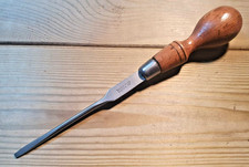 Vintage Buck & Ryan Wooden Handle Screwdriver Old Woodworking Hand Tools Tool