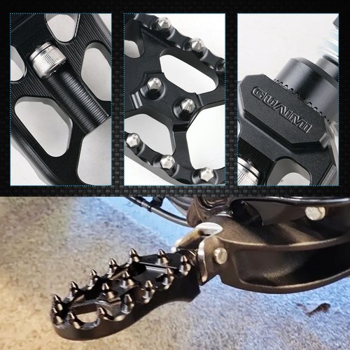For BMW R1300GS ADV 2023-2025 Front/Rear Adjustable Footrest Foot Pegs Pedals - Picture 9 of 16