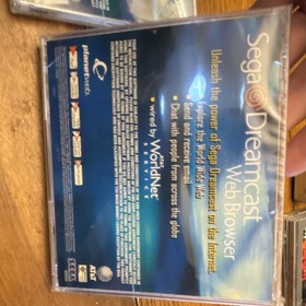 SEGA Dreamcast Web Browser CD AT&T WorldNet Service Disc Model Web Browser Type