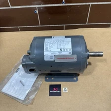 US Motors D2P2D DS66 Horizontal Motor 2HP 208-230/460 - 190/380V 1745RPM FR 145T