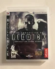Chronicles of Riddick: Assault on Dark Athena (Sony PlayStation 3, 2009) PS3 CIB