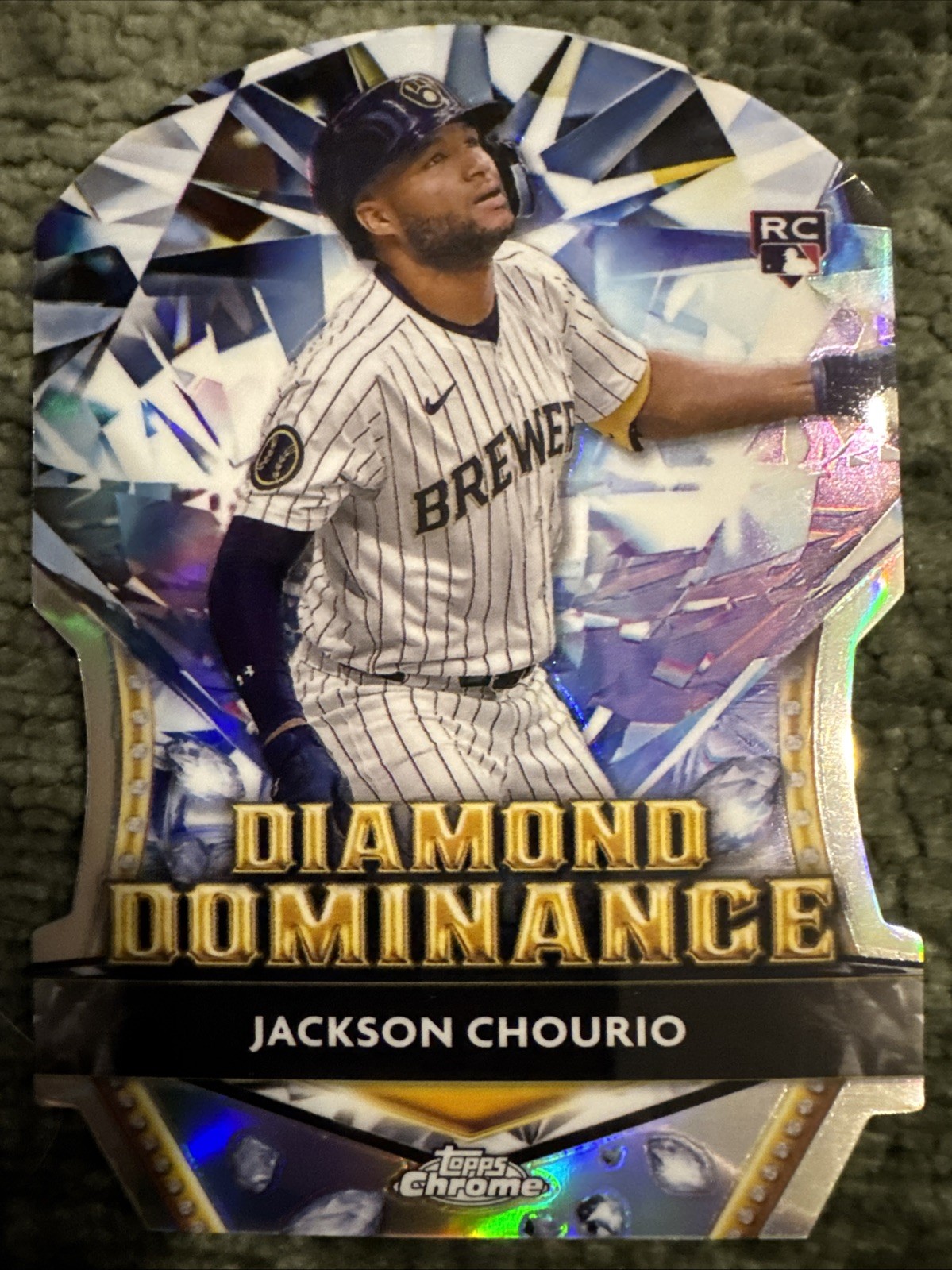 2024 JACKSON CHOURIO Topps Chrome Update Diamond Dominance RC SP