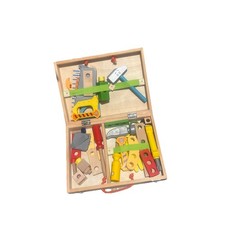 KIDWILL Wooden Tool Kit 36pc Complete Extras Ages 2-6yrs carpentry