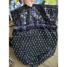 Inge Christopher Multi Colored Beaded Evening Formal Cocktail Purse Pouch