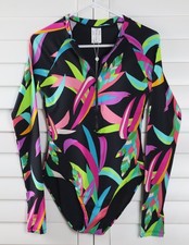 TRINA TURK NWT 172 Bodysuit One Piece Swimsuit Bathing Suit Size Medium