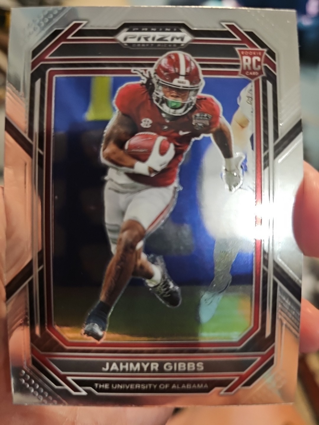 2023 Panini Prizm Draft Picks - Jahmyr Gibbs #116 Silver Prizm (RC)