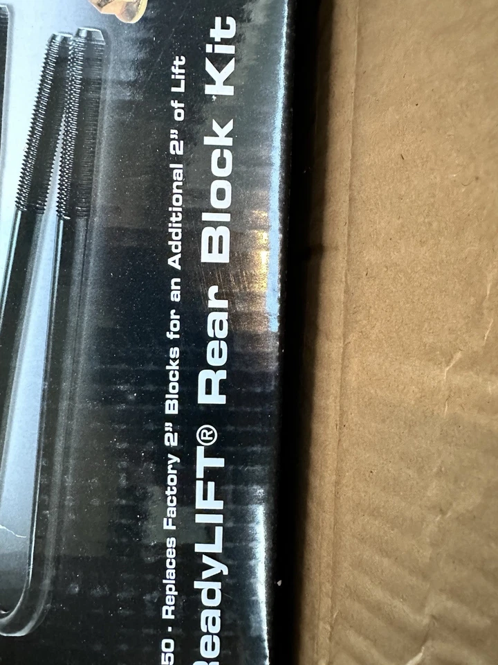 Kit de elevación trasera Ready Lift de 4" para Ford F-250 F-350 Super Duty 2017-2019 Foto 3 de 4