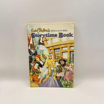 Storytime Book Enid Blyton's Read & Play Book Small Paperback Collins Vintage