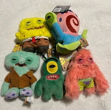 Fuggler - SpongeBob SquarePants Keyring - Complete Set of 5
