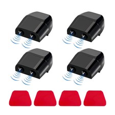 4 PCS Deer Whistles for Cars Ultrasonic Animal Alert Motorcycle Truck SUV