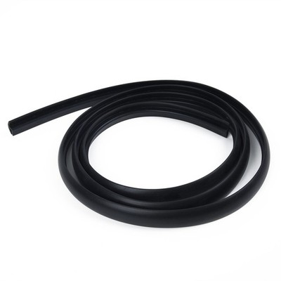 Schwarz 1.7m Seal Strip Trim Für  Car Front Rear Windshield Weatherstrip Rubber