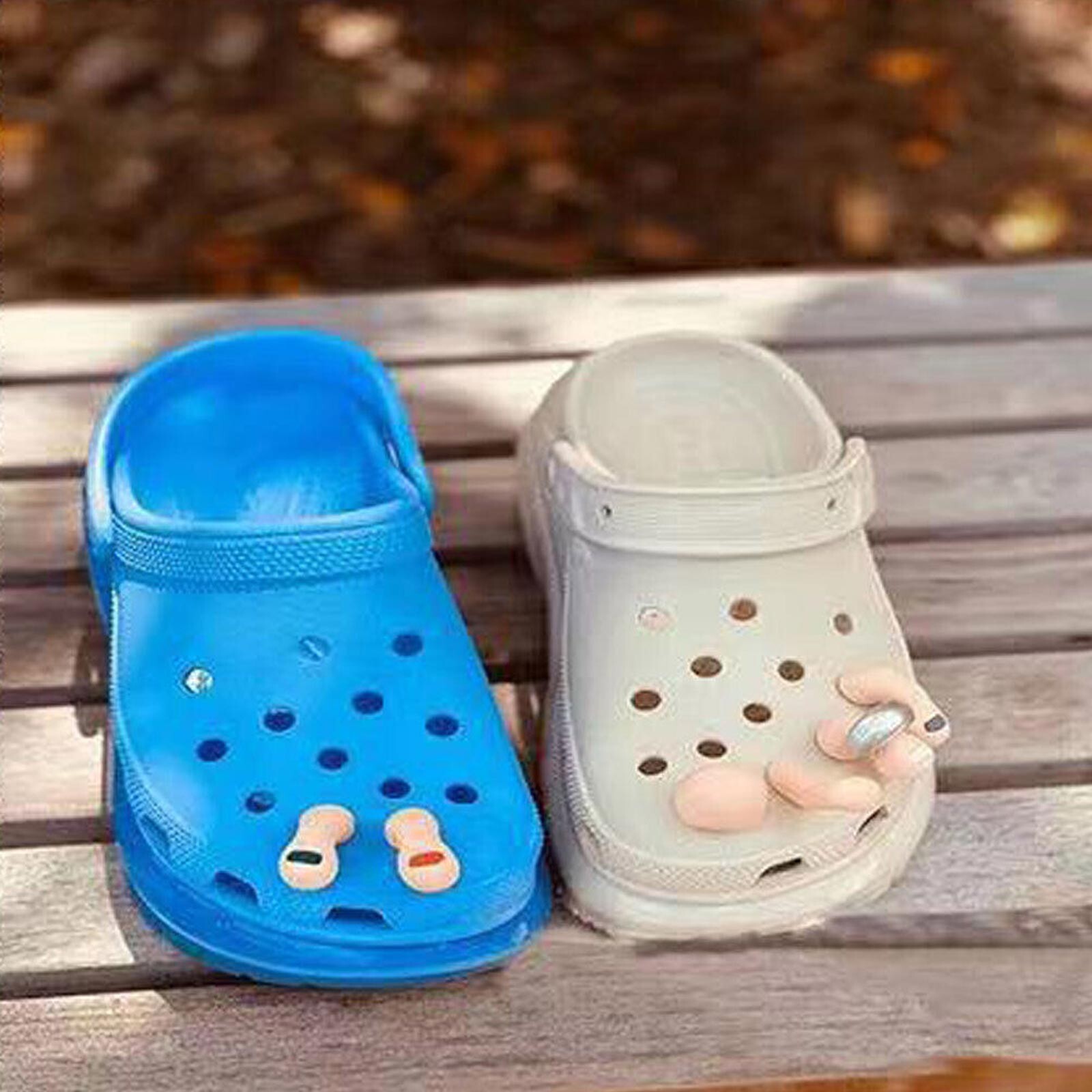 Croc Toes Charm Clogs Crocs jibbitz Funny Novelty Gift Birthday