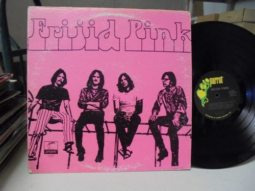 FRIJID PINK SELF TITLED ON PARROT RECORDS VG