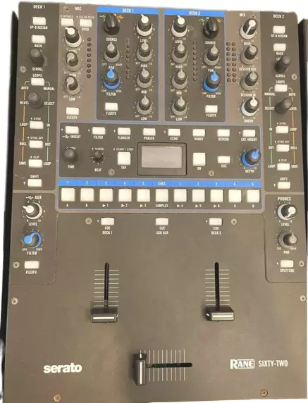 Rane Sixty-Two 62 DJ Mixer Scratch Live Serato 2ch Very Good