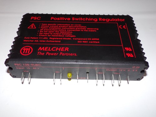 Melcher IP-20 Positive Switching Regulator PSC128-9LiRC - Picture 2 of 2